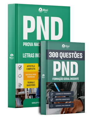 Combo PND - Prova Nacional Docente 2026 - Letras Inglês