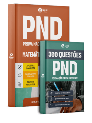 Combo PND - Prova Nacional Docente 2026 - Matemática