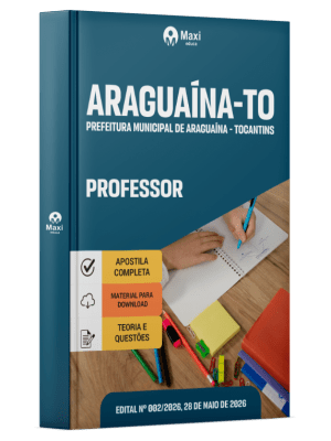 Apostila Prefeitura de Araguaína-TO 2026 - Professor