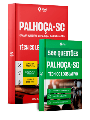 Combo Câmara de Palhoça-SC 2026 - Técnico Legislativo