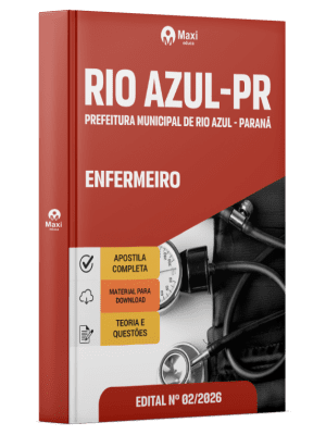 Apostila Prefeitura de Rio Azul-PR 2026 - Enfermeiro