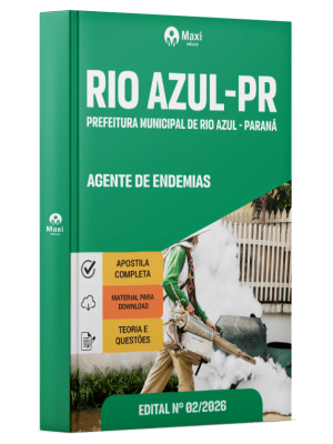 Apostila Prefeitura de Rio Azul-PR 2026 - Agente de Endemias