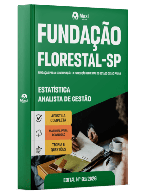 Apostila Fundação Florestal 2026 - Analista de Gestão - Estatística