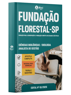 Apostila Fundação Florestal 2026 - Analista Ambiental - Ciências Biológicas; Biologia