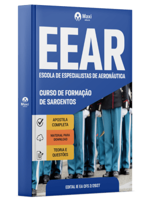 Apostila EEAR 2026 em PDF - Curso de Formação de Sargentos