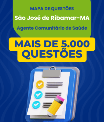 Mapa de Questões Online - Pref. São José de Ribamar-MA - Agente Comunitário de Saúde - 5 Mil Questões