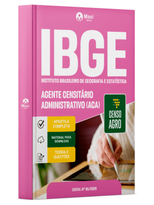 Apostila IBGE CENSO 2027 - Agente Censitário Administrativo (ACA)