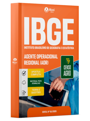 Apostila IBGE CENSO 2027 - Agente Operacional Regional (AOR)