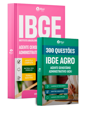 Combo IBGE CENSO 2027 - Agente Censitário Administrativo (ACA)