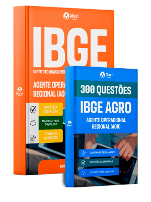 Combo IBGE CENSO 2027 - Agente Operacional Regional (AOR)