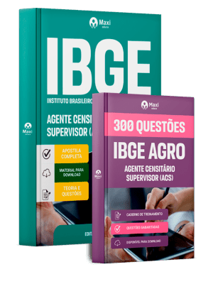 Combo IBGE CENSO 2027 - Agente Censitário Supervisor (ACS)