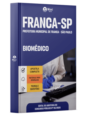 Apostila Prefeitura de Franca-SP 2026 - Biomédico
