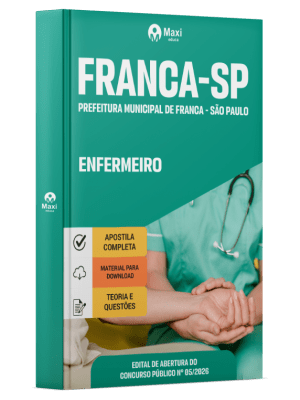 Apostila Prefeitura de Franca-SP 2026 - Enfermeiro