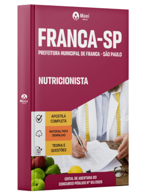 Apostila Prefeitura de Franca-SP 2026 - Nutricionista