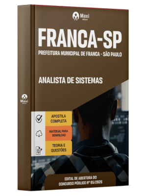 Apostila Prefeitura de Franca-SP 2026 - Analista de Sistemas