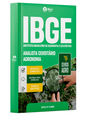 Apostila IBGE CENSO 2027 - Analista Censitário - Agronomia