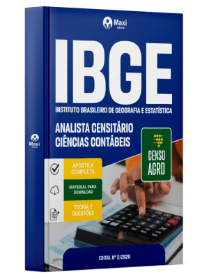 Apostila IBGE CENSO 2027 - Analista Censitário - Ciências Contábeis