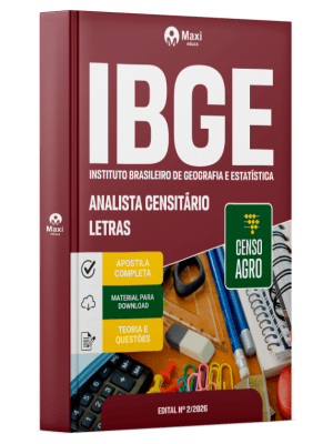 Apostila IBGE CENSO 2027 - Analista Censitário - Letras