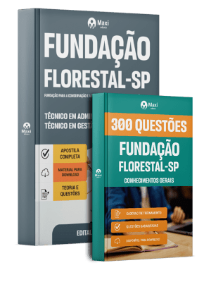 Combo Fundação Florestal 2026 - Técnico em Gestão - Técnico em Administração