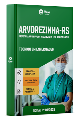 Apostila Prefeitura de Arvorezinha-RS 2025 - Técnico em Enfermagem