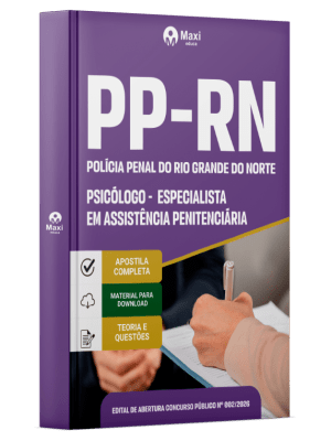 Apostila Polícia Penal-RN 2026 - Especialista em Assistência Penitenciária - Psicólogo