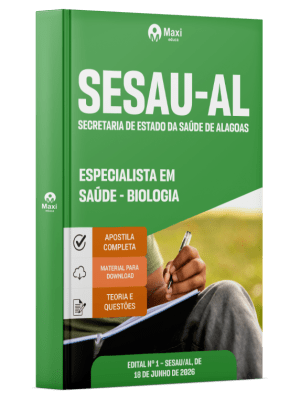 Apostila SESAU-AL 2026 - Especialista em Saúde - Biologia
