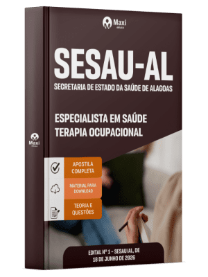 Apostila SESAU-AL 2026 - Especialista em Saúde - Terapia Ocupacional