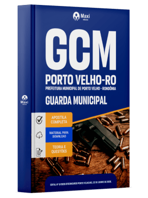 Apostila Prefeitura de Porto Velho-RO 2026 - Guarda Municipal