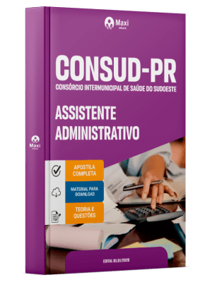 Apostila CONSUD 2026 - Assistente Administrativo