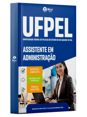 Apostila UFPEL 2026 - Assistente em Administração