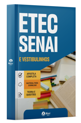 Apostila Preparatória ETEC, SENAI e Vestibulinhos 2026 - Vestibulares