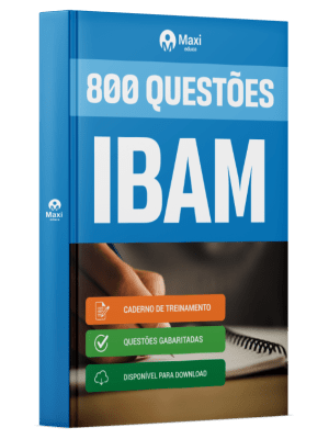 Caderno de Questões IBAM em PDF - 800 Questões Gabaritadas