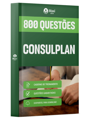 Caderno de Questões Instituto Consulplan em PDF - 800 Questões Gabaritadas