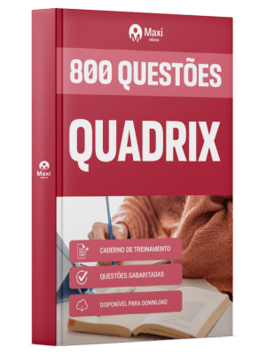 Caderno de Questões Quadrix em PDF - 800 Questões Gabaritadas