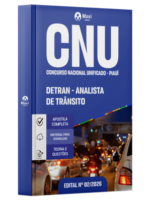 Apostila Concurso Unificado PI 2026 - DETRAN - Analista de Trânsito