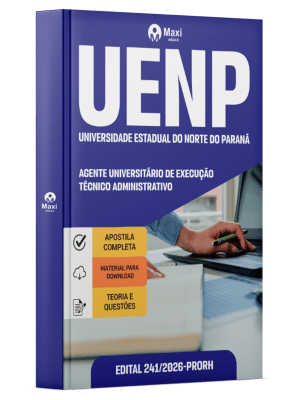 Apostila UENP 2026 - Agente Universitário de Execução - Técnico Administrativo