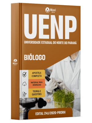 Apostila UENP 2026 - Agente Universitário Profissional - Biólogo
