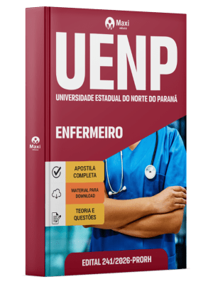 Apostila UENP 2026 - Agente Universitário Profissional - Enfermeiro