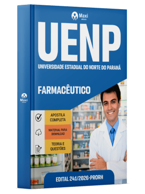 Apostila UENP 2026 - Agente Universitário Profissional - Farmacêutico