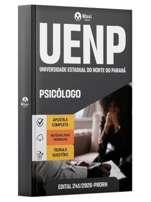 Apostila UENP 2026 - Agente Universitário Profissional - Psicólogo