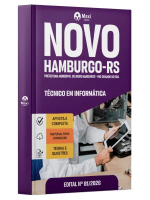 Apostila Prefeitura de Novo Hamburgo-RS 2026 - Técnico em Informática