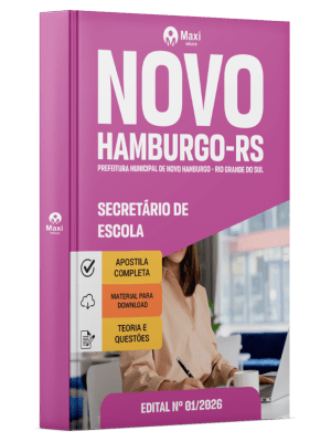 Apostila Prefeitura de Novo Hamburgo-RS 2026 - Secretário de Escola