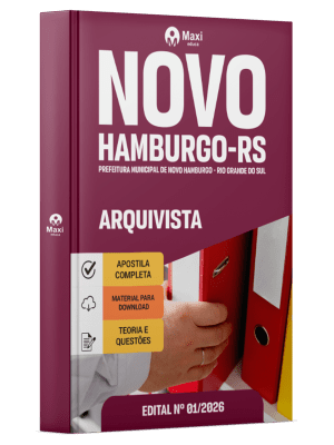 Apostila Prefeitura de Novo Hamburgo-RS 2026 em PDF - Arquivista