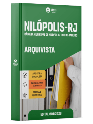 Apostila Câmara de Nilópolis-RJ 2026 - Arquivista