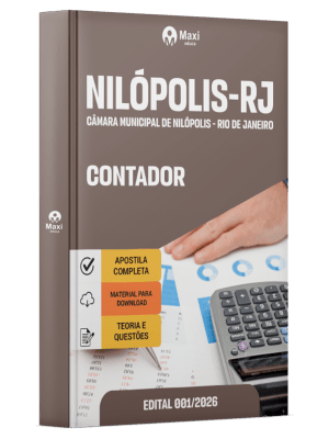 Apostila Câmara de Nilópolis-RJ 2026 - Contador