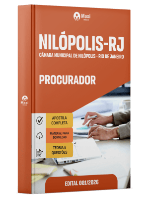 Apostila Câmara de Nilópolis-RJ 2026 - Procurador