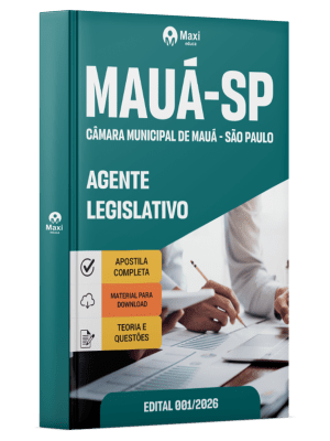 Apostila Câmara de Mauá-SP 2026 - Agente Legislativo