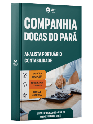 Apostila CDP-PA 2026 - Analista Portuário - Contabilidade