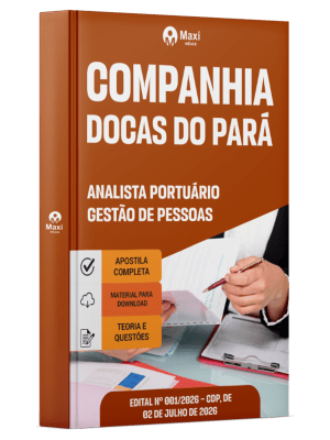 Apostila CDP-PA 2026 - Analista Portuário - Gestão de Pessoas