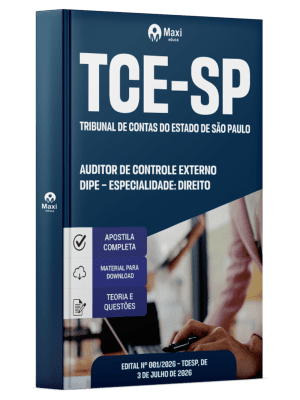 Apostila TCE-SP 2026 - Auditor de Controle Externo - DIPE - Direito